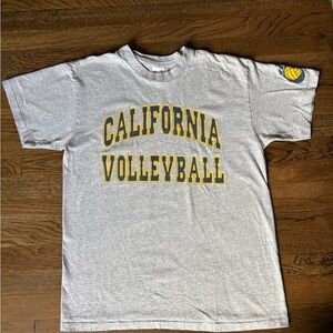 Anvil Gray California Volleyball Kids T-Shirt